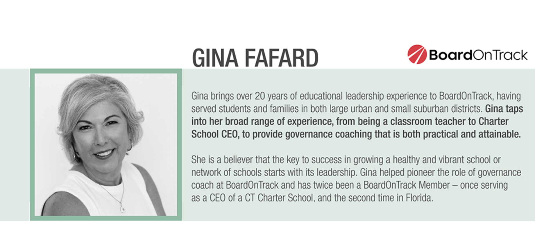 Fundraising Learning Series: Q&A with Gina Fafard, BoardOnTrack